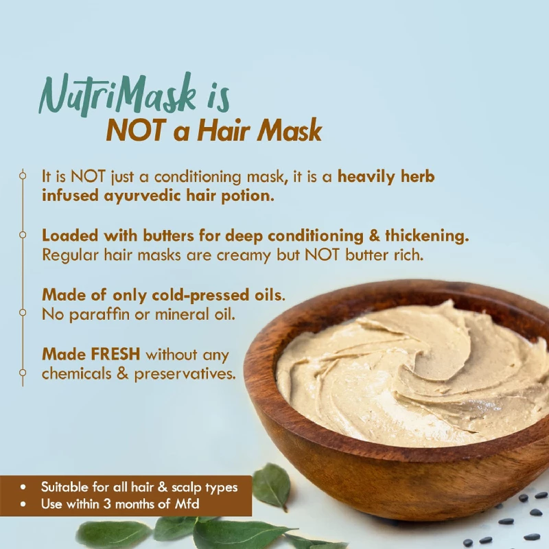 Nat Habit Curry Sesame NutriMask Fresh Hair Mask For Grey Hair-5.webp